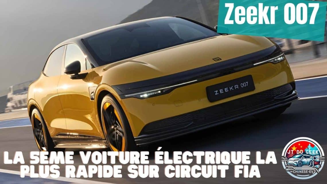 incroyable ! la zeekr 007 dépasse la model s plaid sur circuit fia, prix à partir de 80 000 € !